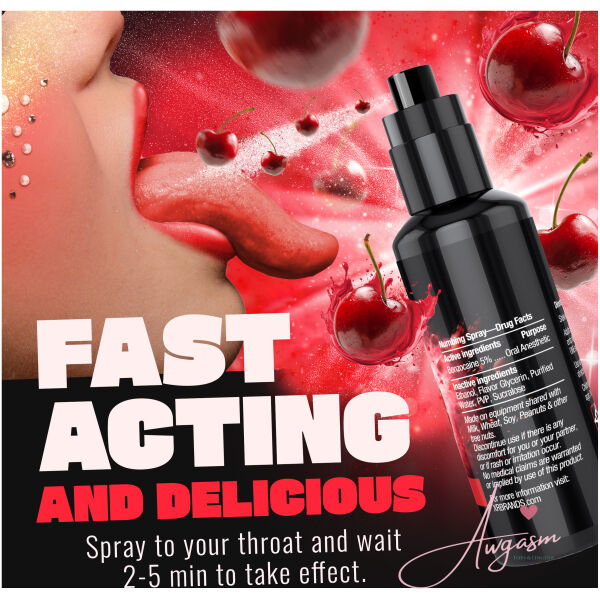 Deep Throat Cherry Numbing Spray - Image 5