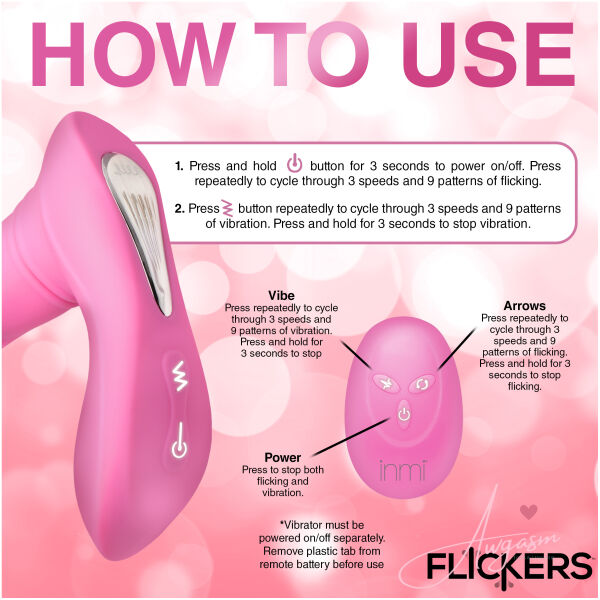 G-Flick G-Spot Flicking Silicone Vibrator with Remote - Image 7