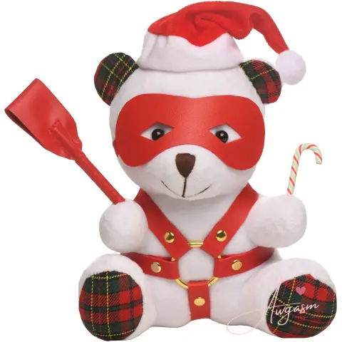 Holiday Bondage Bear - White