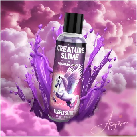 Purple Creature Slime Water-Based Lubricant - 4oz