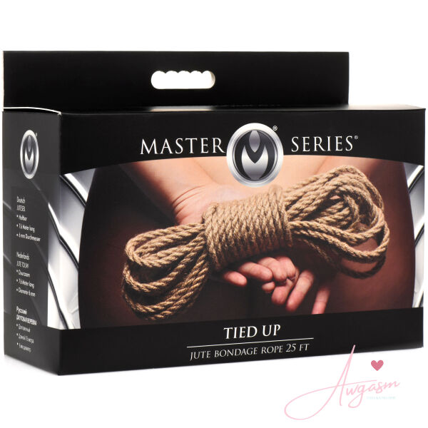 Tied Up Jute Bondage Rope - 25 Feet - Image 5