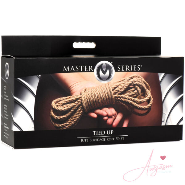 Tied Up Jute Bondage Rope - 50 Feet - Image 5