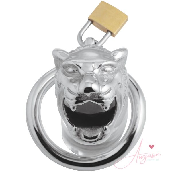 Tiger King Locking Chastity Cage - Image 5