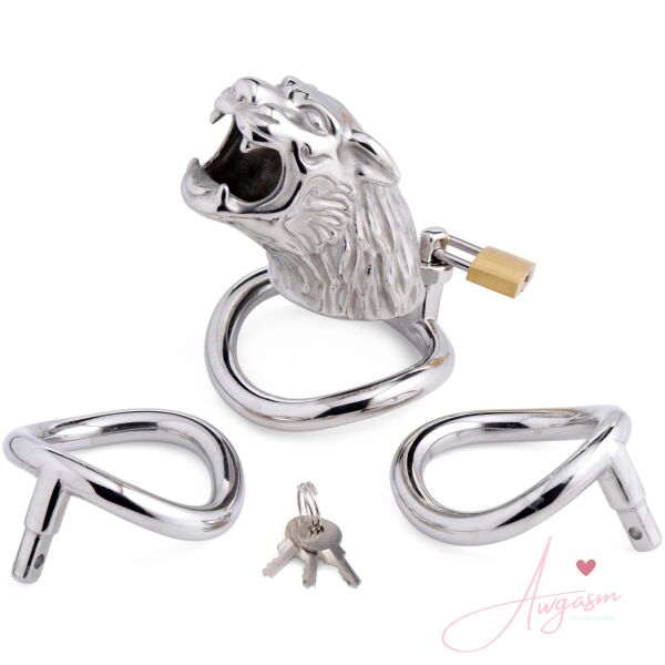 Tiger King Locking Chastity Cage - Image 7
