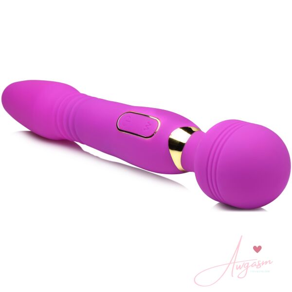 Ultra Thrust-Her Deluxe Thrusting and Vibrating Silicone Wand - Image 8