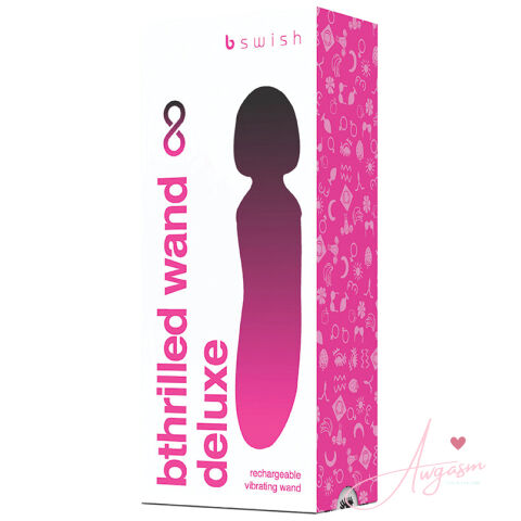 B Swish Bthrilled Wand Deluxe Premium-Noir