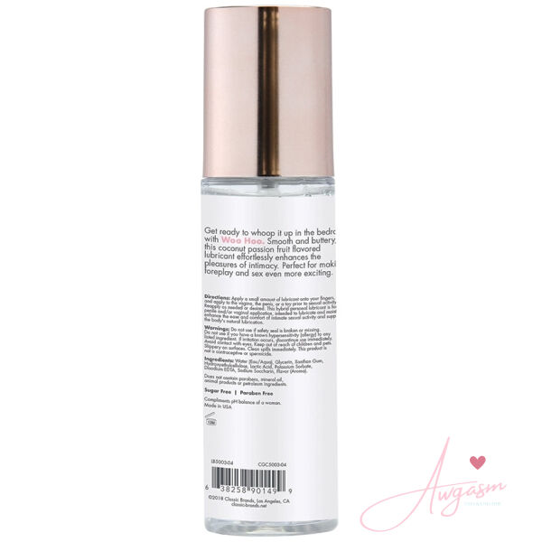CG Woo Hoo Personal Lubricant-Coconut Passion 4.4oz - Image 3