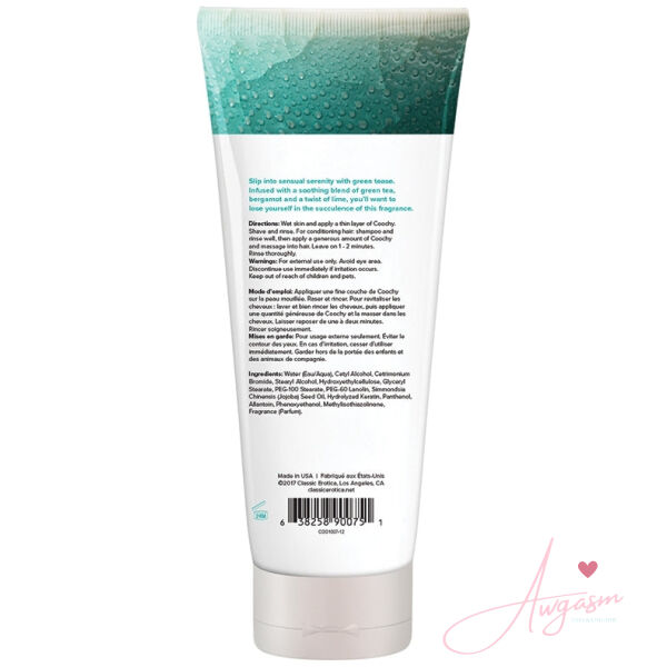 Coochy Shave Cream-Green Tease 12.5oz - Image 2