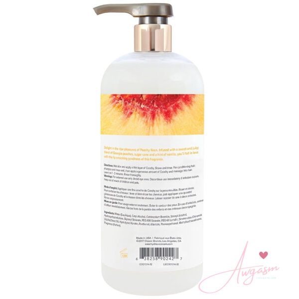 Coochy Shave Cream-Peachy Keen 32oz - Image 2
