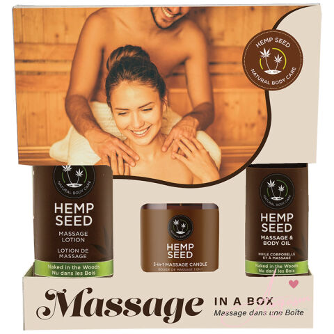 Earthly Body Massage In A Box Gift Set-Naked In The Woods
