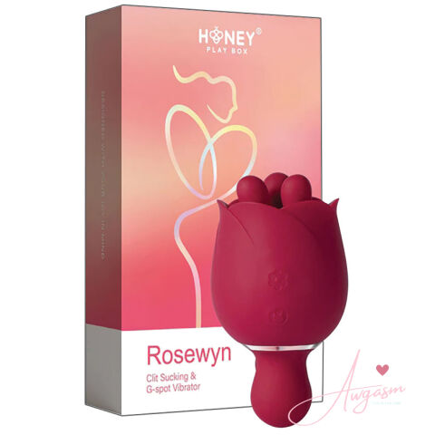 Honey Play Box Rosewyn - Rotating Rose Toy Vibrator & Pinpoint Stimulator