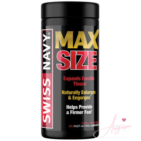 MAX Size Male Enhancement Formula-60 Count Bottle