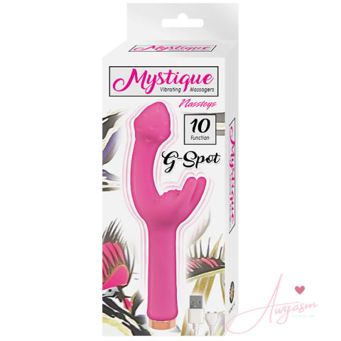 Mystique Vibrating Massager G-Spot-Pink