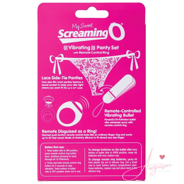 Screaming O My Secret Remote Control Panty Vibe-Pink - Image 3