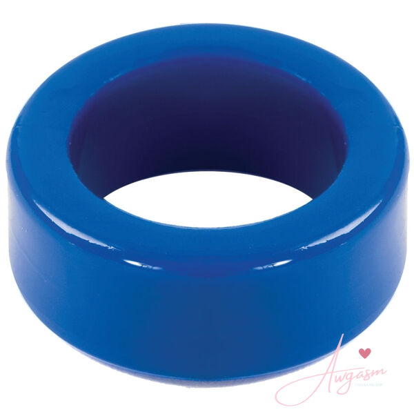 TitanMen Cock Ring Stretch To Fit-Blue - Image 2