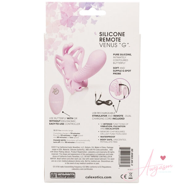 Venus Butterfly Silicone Remote Venus "G" - Image 3