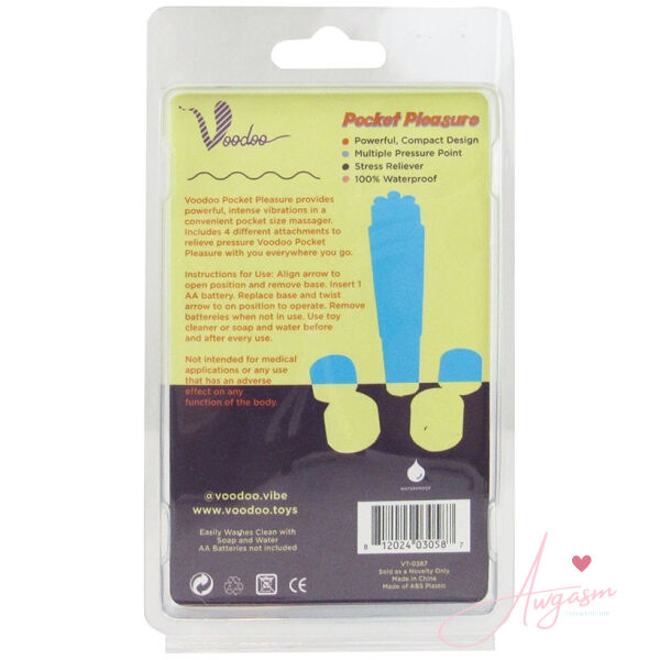 Voodoo Pocket Pleasure-Blue - Image 3