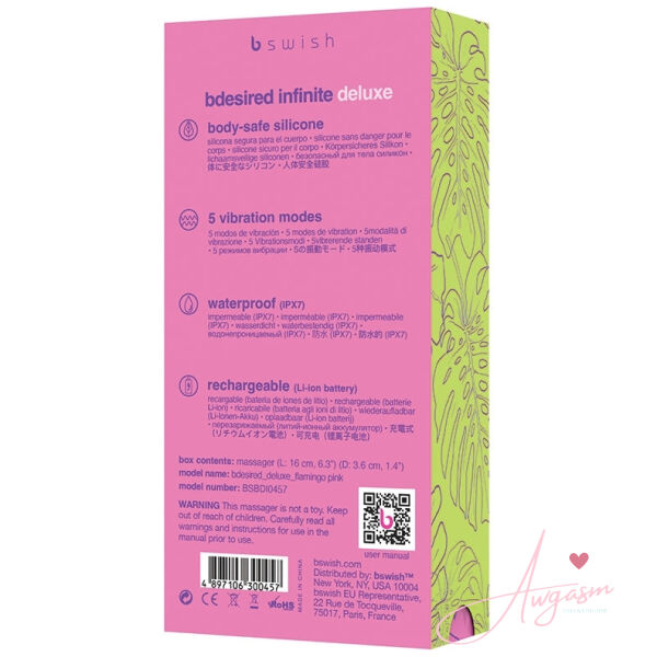B Swish Bdesired Infinite Deluxe-Flamingo Pink - Image 4