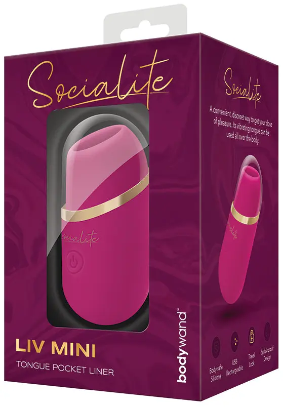 Bodywand Socialite Liv Mini Tongue Pocket Licker