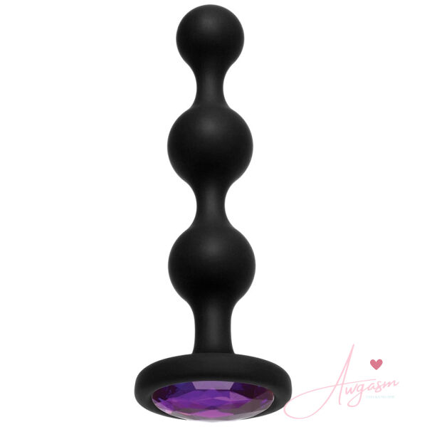Booty Bling Wearable Silicone Beads-Purple - Image 2