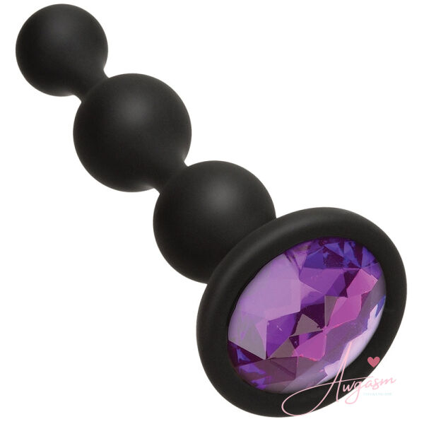 Booty Bling Wearable Silicone Beads-Purple - Image 3