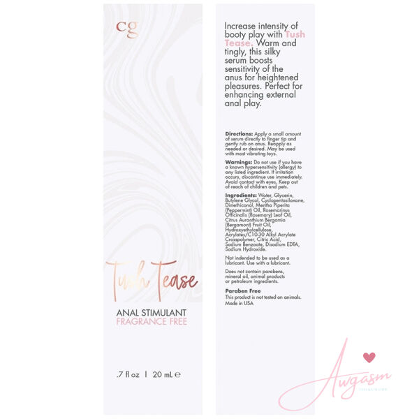 CG Tush Tease Anal Stimulant-Au Natural 0.7oz - Image 5