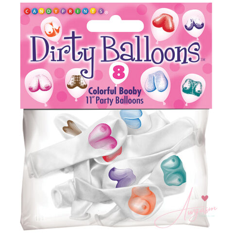 Dirty Boob Balloons