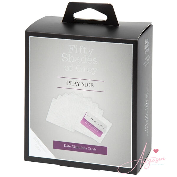 Fifty Shades of Grey Play Nice Date Night Card Game - Image 2