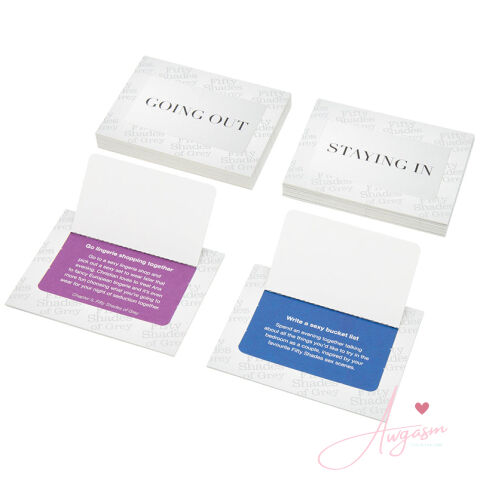 Fifty Shades of Grey Play Nice Date Night Card Game