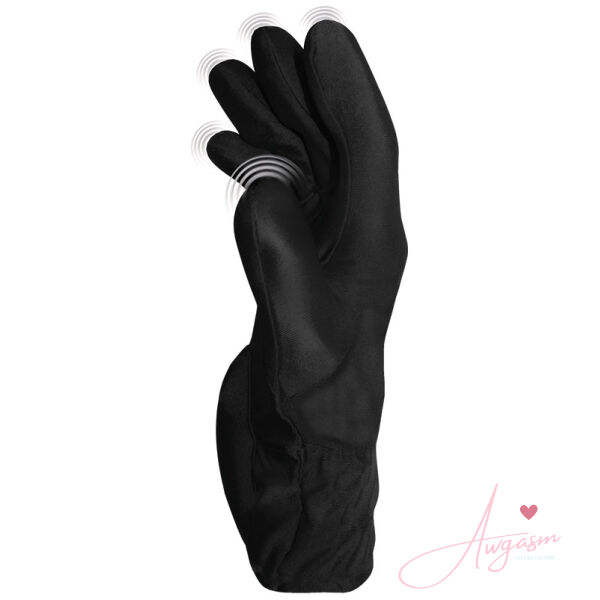 Fukuoku Five Finger Massage Glove-Black Right Hand - Image 2
