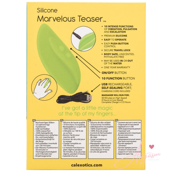 Mini Marvels Silicone Marvelous Teaser-Green - Image 3