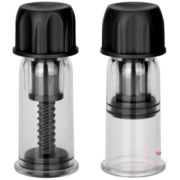 Nipple Play Vacuum Twist Suckers-Black - Image 2