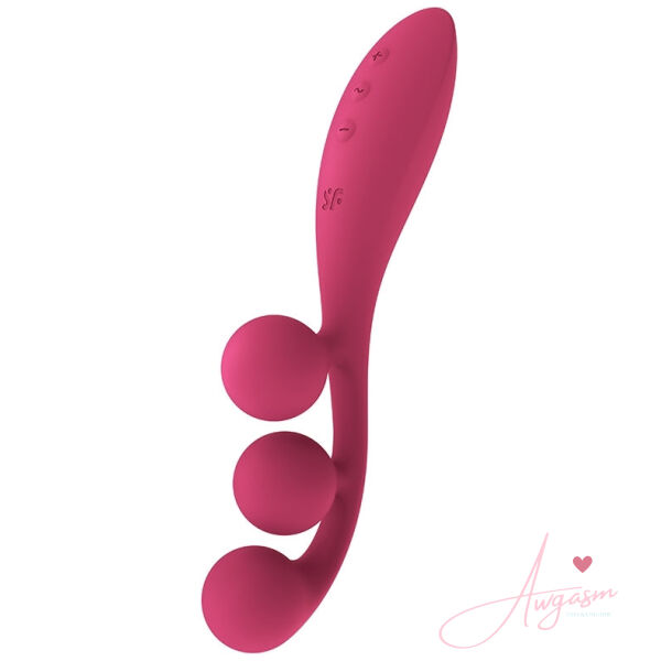 Satisfyer Tri Ball 1-Red - Image 2