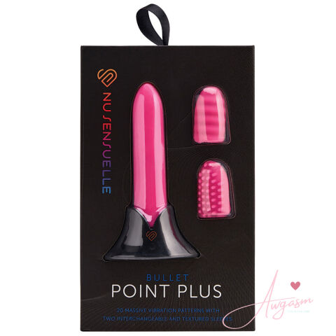 Sensuelle Point Plus 20 Function Bullet & Sleeves-Pink