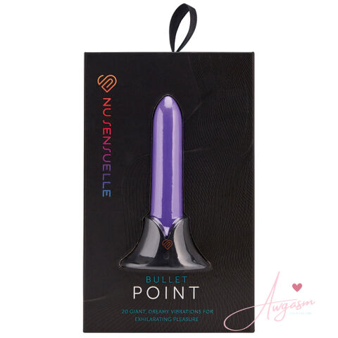 Sensuelle Point Rechargeable Bullet-Purple