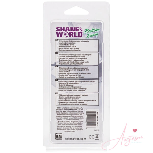 Shane's World Bedtime Bunny-Purple - Image 3