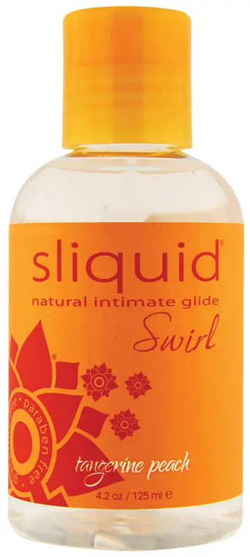 Sliquid Swirl Intimate Glide-Tangerine Peach 4.2oz