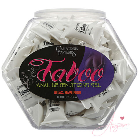 Taboo Anal Desensitizing Gel 10ml Bowl of 72