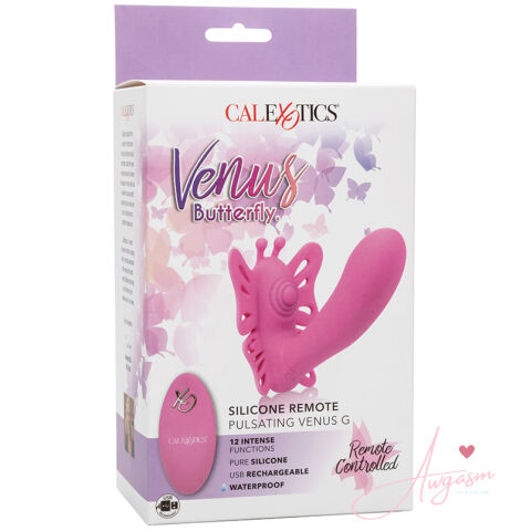 Venus Butterfly Silicone Remote Pulsating Venus G