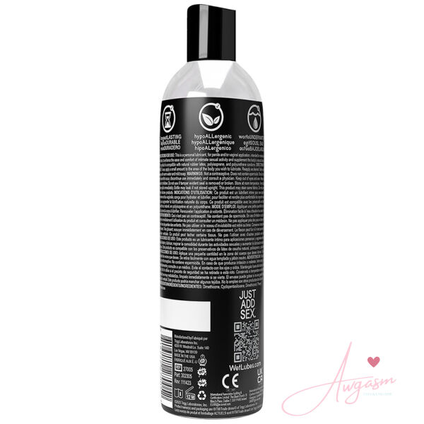 Wet Platinum Luxury Silicone Based Lubricant 4oz - Image 2