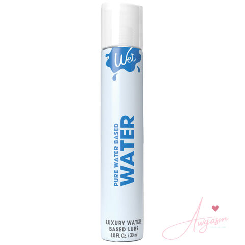 Wet Water Luxury Waterbased Lubricant 1oz
