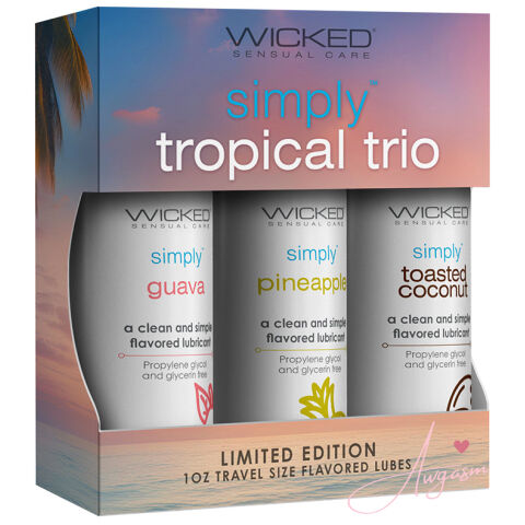 Wicked Sensual Simply Tropical Trio