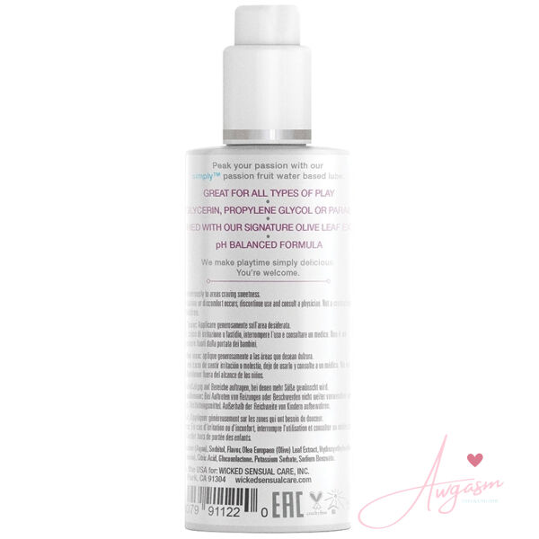 Wicked Simply Flavored-Passion Fruit 2.3oz - Image 2