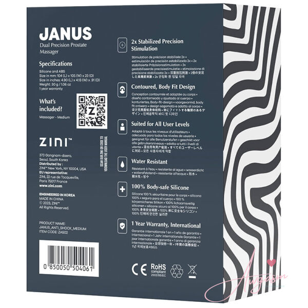 Zini Janus Antishock-Black Medium - Image 4