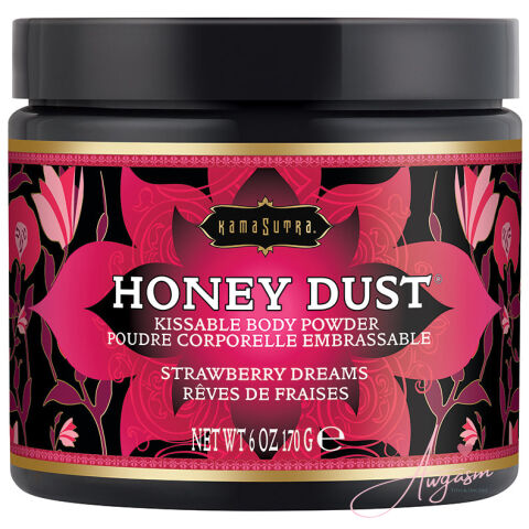 Kama Sutra Honey Dust-Strawberry Dreams 6oz