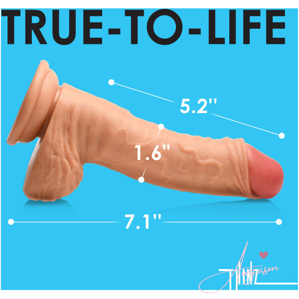 7 Inch Dildo with Foreskin - Image 4