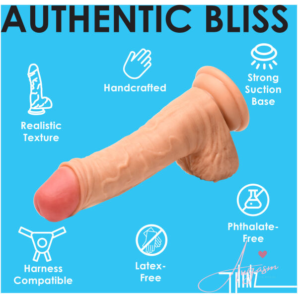7 Inch Dildo with Foreskin - Image 5