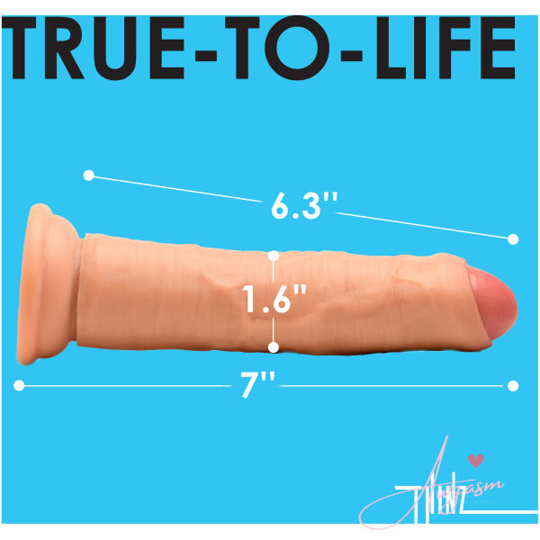 7 Inch Uncut Dildo - Image 4