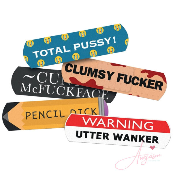Add Insult to Injury Bandaids Display of 12 - Image 2