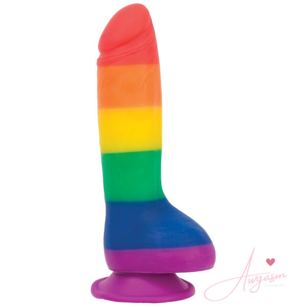 Addiction Justin Dildo W/ Balls-Pride 8 - Image 2